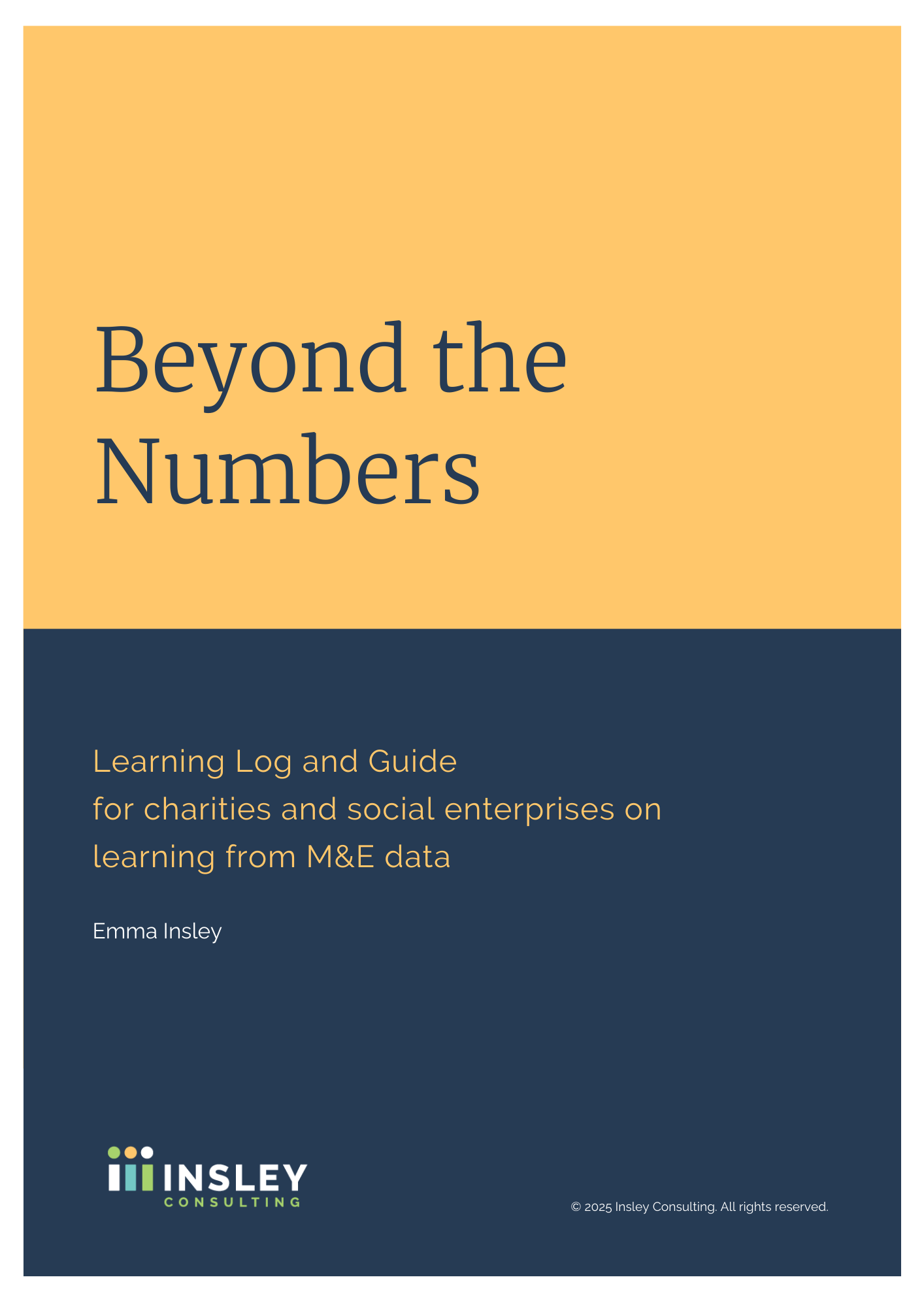 Beyond the Numbers - Cover page